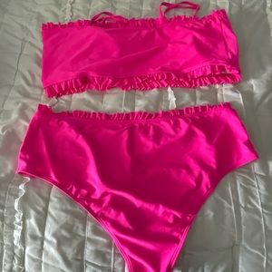 Two piece bathing suit